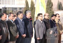 گزارش تصویری مراسم غبار روبی مزار شهدا